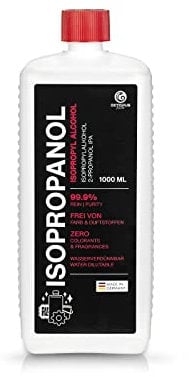 Isopropanol 99,9% 1L Reiniger Alkohol - Isopropylalkohol 2-Propanol IPA, das Allroundreinigungsmittel zum Entfetten