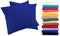 Moon 2er Pack Luxury Linon Kissenbezug 100% Baumwolle-royalblau-50x50