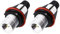 2pcs 1000LM Angel Eyes Luz de Coche LED Bombillas Halo Anillo Marcador 5W 6000K Blanco para BMW X5 E39 E53 E63 E64