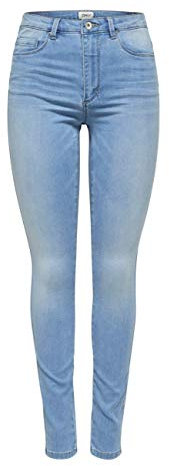 ONLY Royal Life HW Sk Jeans Noos Skinny Donna, Blu (Mix Light Blue), Medium 30L