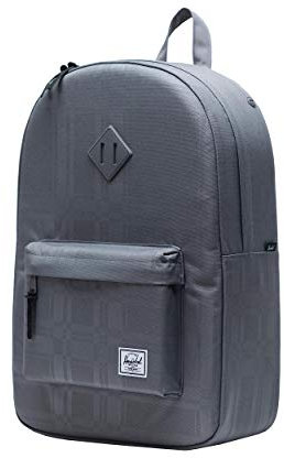 Herschel Unisex-Erwachsene Heritage Rucksack, Quiet Shade Plaid, Classic 21.5L