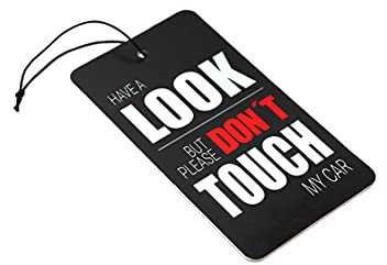 DONT TOUCH MY CAR - DUFT NEW CAR - Accessories Zubehör Car Scents Air Freshener - JDM Auto Lufterfrischer Auto Duft