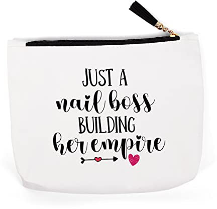 QIBAJIU Nail Tech Gifts for Women, Nail Boss Gifts, Nail Artist Gift Beautician Gift Nail Tech, Nail Boss, XL, Fashion Design