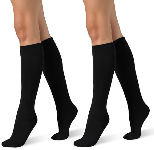 NOLOGO KATIACALZE NOLOGO 2 Paia Gambaletto Termico Donna Invernali in Pile: Calzettoni, gambaletti invernali, caldi e lunghi per il tempo libero, calze termiche