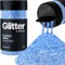 Hemway Premium Glitter Shaker - Azure Blue | Fine Metallic Flake Sequins for Resin & Epoxy Crafts | Craft Supplies for Tumblers, Festival, Hair, Face, Body, Eye & Nail Art | 130 g