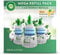 Air Wick Aerosol-Free Automatic Air Freshener Spray Refill Bundle, Fresh Cotton, Pack 3 x 228ml, 24x7 Active Fresh Odour Neutraliser, Lasts Up to 210 Days, Air freshener For Home