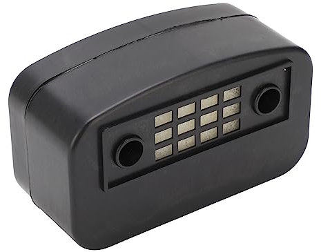 Gas Pump Silencer, 65mm Air Compressor Silencer Sound Noise Muffler Intake Pump Inlet Filter for Piston Compressor Blowers Boilers Exhaust Port 105 x 61 x 47.5mm