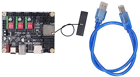 Lasergravurmaschine-Motherboard Makerbase MKS DLC V2.1 -Bit-Steuerplatine, Offline-ESP-WLAN-Controller für CNC-Graviermaschine (Mainboard)