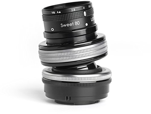 Lensbaby - Composer Pro II mit Sweet 80 - für Sony E - Selektiver Fokus - Sweet Spot - Streifiges Bokeh - Perfekt für Portraitfotografen