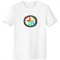 DIYthinker Snowflake 2018 Guten Rutsch ins Neue Jahr Rundhals Weißes T-Shirt Frühlings-Sommer-Tagless Comfort Sport-T-Shirts Geschenk - Multi - XXXL