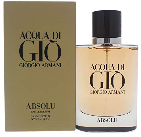 Armani Acqua Di Gio Absolu Eau De Parfum Vaporizador, 75 Ml / 2.5 Oz, color Chiaro, 75 ml