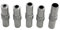Peruzzo Unisex – Erwachsene B871 Spieß Adapter, Black, 20 mm