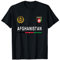 Afghanistan Sport/Fußball-Trikot mit Flagge, Fußball T-Shirt