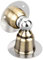 Wandstopp Edelstahl-magnetische Tür-Stopper-Aufkleber WC Glas versteckte Tür Halter Fang Bodennagelfreie Türstopper Türbeschläge (Color : Green Bronze, Size : 2pcs)