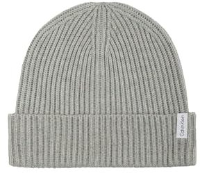 Calvin Klein Herren Men's Cuff Hat Winter-Hut, Heroic Grey Heather, Einheitsgröße