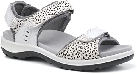 Hotter Damen Walk II Sportsandale, Weißer Gepard, 37.5 EU