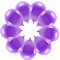 10 Metallic Lila Luftballons Eco Ballons Violett Made in EU Deko Party Geburtstag Kinder Erwachsene Hochzeit Feier, Helium geeignet, Ballons Lila metallic