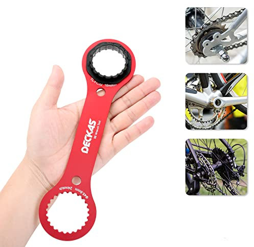 DUB Tretlagerwerkzeug BB-Schraubenschlüssel Fahrrad Innenlager Kurbelsatzschlüssel Mountainbike Repair BB Tool Multifunktionaler Mit Adapter Für Dub/Tl-Fc32 / Tl-Fc25 / Tl-Fc24 Für Fahrradreparaturen