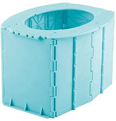 Toilettes portables pliantes pour voiture, camping, voyage, camping, randonnée, toilettes longues multifonctions, voyage pour enfants