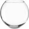 TIENDA EURASIA - Pecera Redonda Mediana, Cristal Transparente, 18cm de Diametro x 13cm de Alto, Esférica, Peces Pequeños, Tortugas y Mascotas