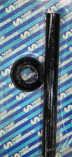 Nobili Tubo Scarico Nero Lucido per WC da 30cm