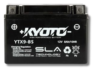 DB parts batterie compatible avec YAMAHA 600 XJ Diversion NN (RJ018) 2000 2001 2002 2003 GTX9-BS-SLA