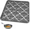 WakiHong 1 Pieza 30*30 cm Alfombrilla Para Fregadero Alfombrilla de silicona para fregadero Protector Fregadero para Fregadero de Cocina,Antideslizante,Resistente al Calor,Plegable,Color Gris Oscuro.