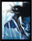 Marvel Gerahmtes Poster Wolverine Attack (40 x 30 cm) (Schwarz/Weiß/Blau)