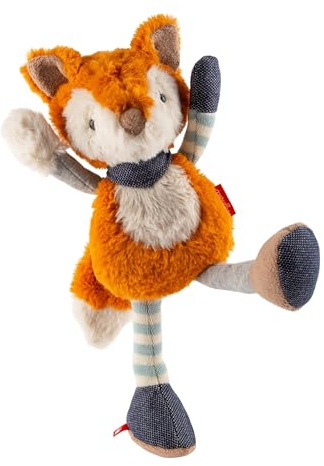 Sigikid Kuscheltier Fuchs Patchwork Sweety für Babys und Kinder 0-96 Monate