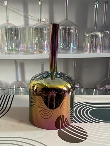 Cosmic Handle Clear Sound Bowl G Throat Chakra Quartz Crystal Singing Bowl 6
