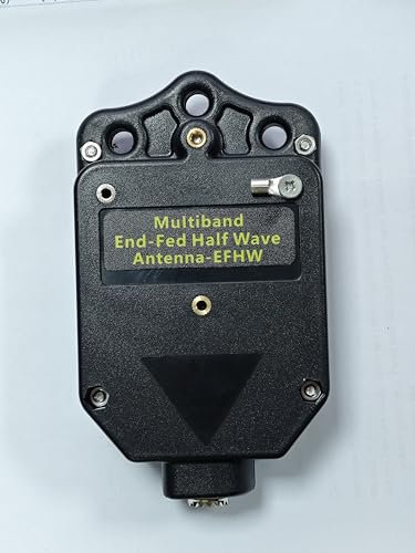 AURSINC End Fed Wave Antenna 150W 1-30MHz 4 Band 8 Band CW FM AM FT4 FT8 SSB End Fed Radio Antenna for Outdoor 1:64/1:49