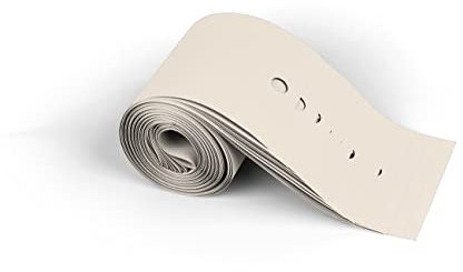 ERSATZLAMELLEN 9 Farben 250 cm LANG INDIVIDUELL KÜRZBAR AUSTAUSCHLAMELLEN LAMELLENVORHANG (Sand/Creme, 15er Set)