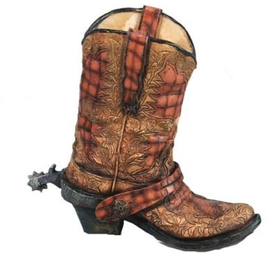 Westernboot Cowboystiefel Spardose Sparbüchse (B)