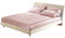 LILYSILK Spannbettlaken Seide 90x200 mit Rundumgummi, echte 19 MM Maulbeerseide Laken Bettlaken Spannbetttuch Bettwäsche,Rosa