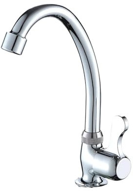 Grifo de cocina, rociador de fregadero, purificador de agua, orificio de una sola palanca, accesorio frío for el hogar