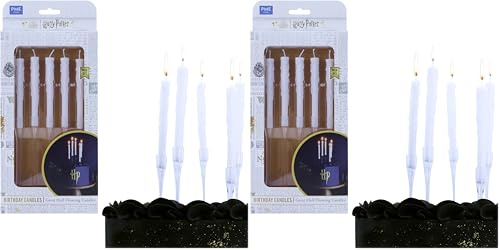 PME Harry Potter Schwebende Kerzen für Geburtstagstorten, 5er-set, der Große Saal (Packung mit 2)