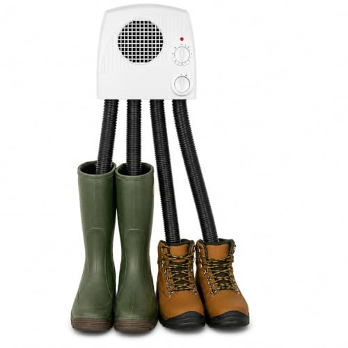 Ducatillon Sèche chaussures et bottes électrique 4 tuyaux 350W