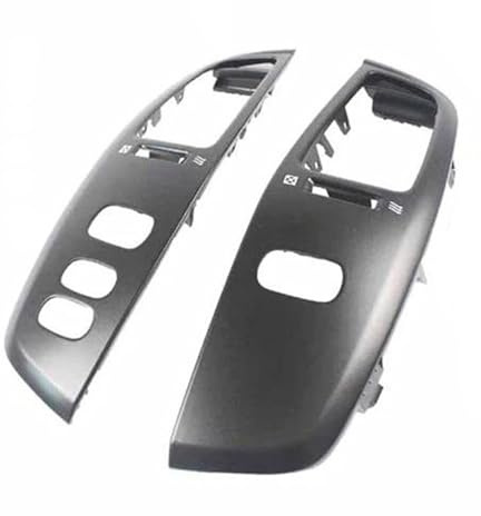 Für Toyota Für Land Für Cruiser LC100 FJ100 Ujz100 Dashboard Air Vent Panel Conditioner Outlet Vents Trim Vent Luftauslassöffnungen Grille(Matte Black)