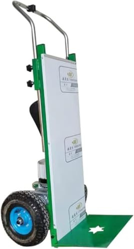 Treppensteiger Sackkarre Elektro 200 Kg Kapazität, Arbeitssparender Bollerwagen Mit 800w Bürstenlosem Motor, Herausnehmbarer Akku