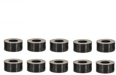 Distanzhülsen für M5 Schrauben, Länge 5mm, Kunststoff schwarz, Set mit 10 STK.