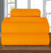 Elegant Comfort Bettwäsche-Set, luxuriös, weich, Fadenzahl 1500, ägyptische Qualität, Knitter- und lichtbeständig, 3 Stück Modern Queen Elite Orange