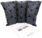 Cuscino termico noccioli ciliegia Mandalas - blu - 26 x 16 cm (M/L) - pieno di noccioli di ciliegia 330gr - effetto freddo/caldo