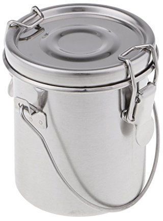 Inzopo Stainless Steel Painting Brush Washing Bucket Wash Pen Barrel Cup Wash Brush Pot Oil Paint Brush Washer Art Supplies