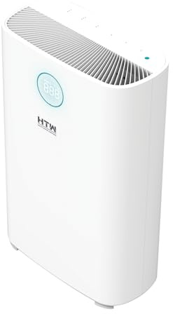 PURIFICADOR DE AIRE CON UV, GENERADOR DE IONES, HEPA Y ANALIZADOR AMBIENTE 510m3/h