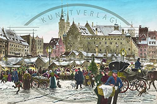Adventskalender Nürnberg Christkindlesmarkt / Aufmachung 1 Stück