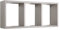 MODULARREDO | TRISTANO Mensola da Muro, Libreria Sospesa, Libreria da Parete, Scaffale da Parete, Rovere Grigio Nuovo, 70x30 p15.5 cm - Made in Italy