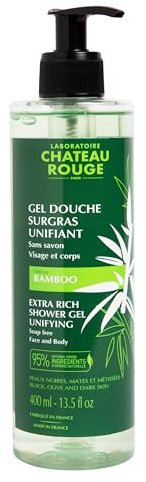 LABORATOIRE CHÂTEAU ROUGE - Gel Douche Unifiant Bambou - Hydratation et Douceur - 400ml