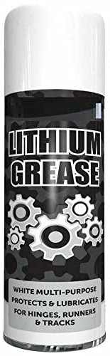 Elito Home & Garden® Lithium Grease Aerosol Spray | Lubricant Can | Multi-Purpose Hinge Track Oil (Lithium Grease 300ML)