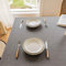 Home Brilliant Grey Table Cloths Wipe Clean, Waterproof Tablecloth Rectangle for Indoor Outdoor, Table Cover Easy Care for Daily Use, Light Grey, 55x72 inch, 140CM x 183CM