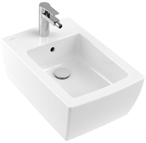 Villeroy & Boch Memento 2.0 Bidet wandhängend, 443300, Farbe: Weiß Ceramicplus